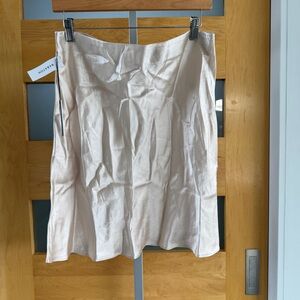 Babaton Soft Cream A-Line Skirt